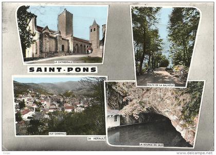 CPSM Saint-Pons - vues multiples