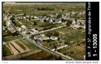 37 Ingrandes-de-Touraine - INGRANDES-de-TOURRAINE (37. I-et-L) Ac 60-109 A - Vue générale aér /  D37D  K37123K  C37120C