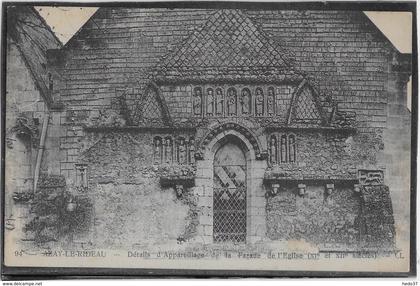 Azay le Rideau - Façade de l'Eglise