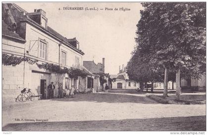 Ingrandes - Place de l'Eglise