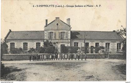 Saint-Hippolyte - Groupe Scolaire et Mairie