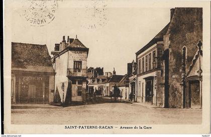 Saint-Paterne-Racan - Avenue de la Gare