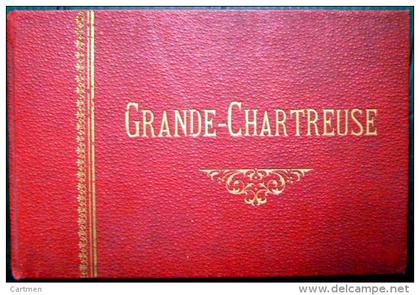 38 LA GRANDE CHARTREUSE ALBUM DE 12 PHOTOS ORIGINALES DU MONASTERE VERS 1890