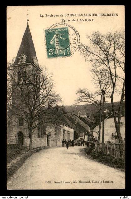 39 - LAVIGNY - L'EGLISE