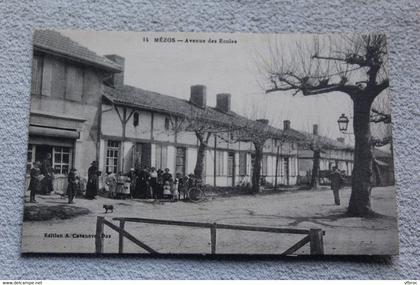 Mézos, avenue des écoles, Landes 40