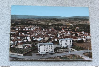 Cpm, Saint Marcellin en Forez, vue générale aérienne, Loire 42