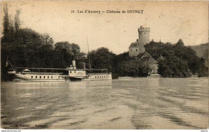 CPA AK DUINGT - Lac d'ANNECY - Chateau de DUINGT (691290)