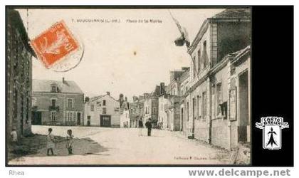 44 Bouguenais - 7. BOUGUENAIS (L-Inf) - Place de la Mairie -  cpa Rhea D44D  K44143K  C44020C