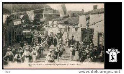 44 Bouguenais - BOUGUENAIS - Concours de Gymnastique (7 Juillet 1929) -  cpa Rhea D44D  K44143K  C44020C