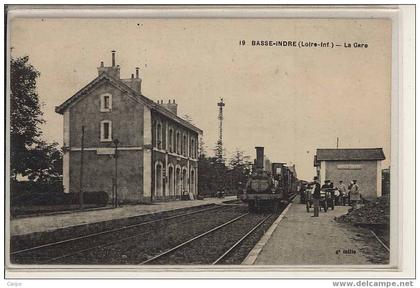 BASSE-INDRE - la gare.