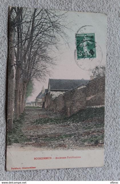 Boiscommun, anciennes fortifications, Loiret 45