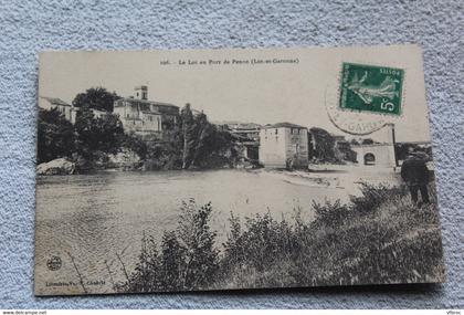 le Lot au port de Penne, Lot et Garonne 47