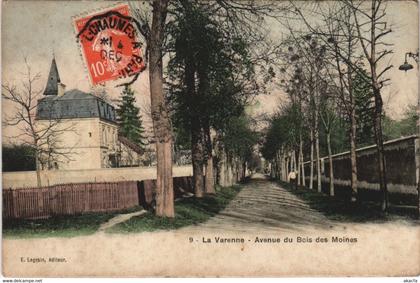 CPA LA VARENNE Avenue de Bois des Moines (805326)