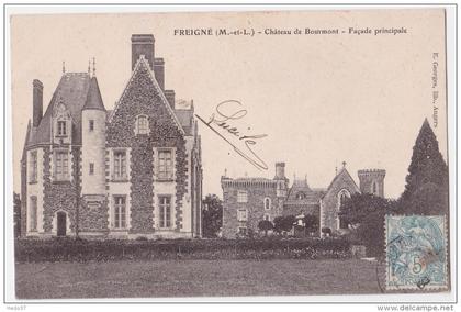 Freigné - Château de Bourmont - Façade principale