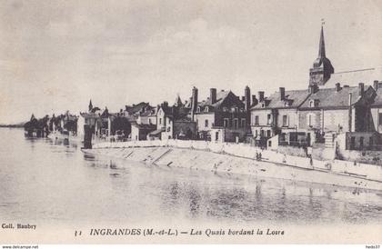 Ingrandes - Les Quais bordant la Loire