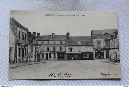 Longué, place d'armes, Maine et Loire 49