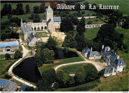 50 - La Lucerne d'Outremer - Abbaye de la Lucerne - Vue aérienne - Carte Neuve - CPM - Voir Scans Recto-Verso