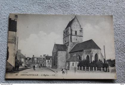 Coutainville, l'église, Manche 50