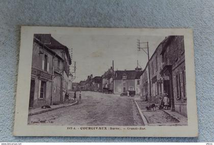 Courgivaux, Grande rue, Marne 51