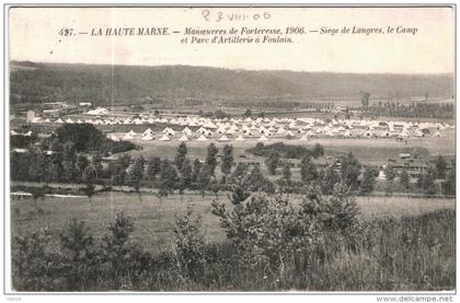 CARTE POSTALE ANCIENNE DE LANGRES -  427 SIEGE DE LANGRES