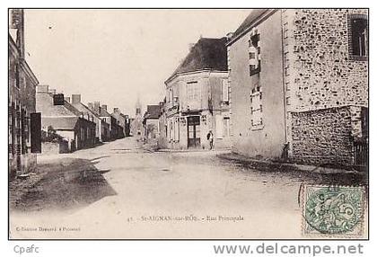 Saint Aignan Sur Roe : Rue Principale