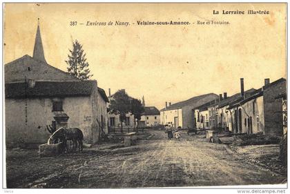 Carte Postale Ancienne de VELAINE Sous AMANCE