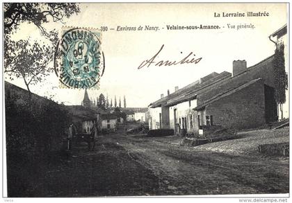 Carte Postale Ancienne de VELAINE Sous AMANCE