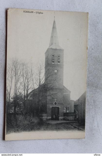 Ecaillon, l'église, Nord 59