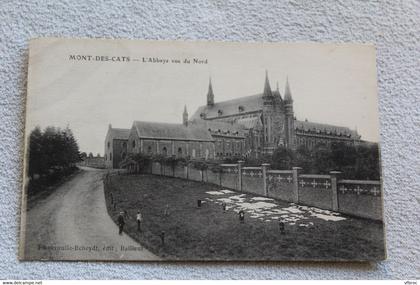 Mont des Cats, l'abbaye vue du Nord, Nord 59