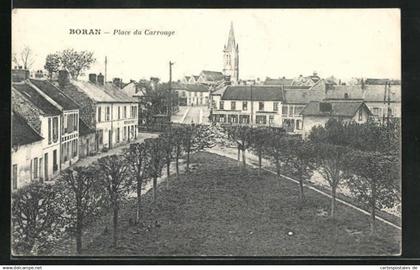 CPA Boran, Place du Carrouge