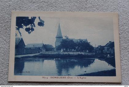 Domeliers, l'église, Oise 60