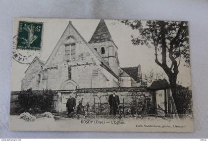 Rosoy, l'église, Oise 60