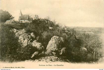 le chatellier * environs de flers * vue sur le village