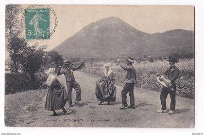 CPA 1910, Auvergne , La Bourrée n°99, pour Prat Souteyran par Le Pont de Montvert.