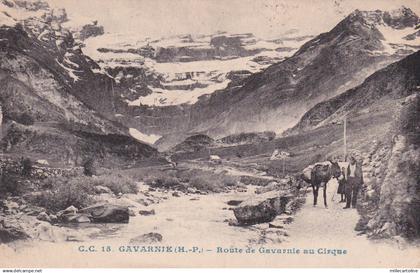 * FRANCE - Gavarnie - Route de Gavarnie au Cirque 1951 Pont Napoleon