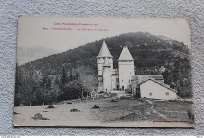 Coustouges, le château du Pradeil, Pyrénées orientales 66