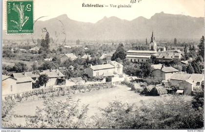 69 ECHIROLLES - vue generale.