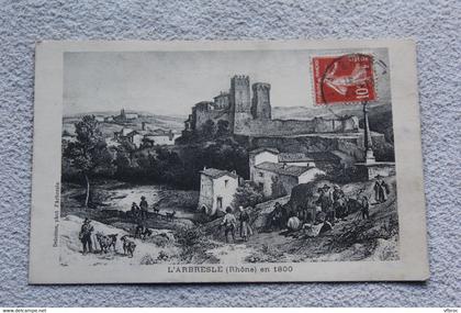 l'Arbresle en 1800, Rhône 69