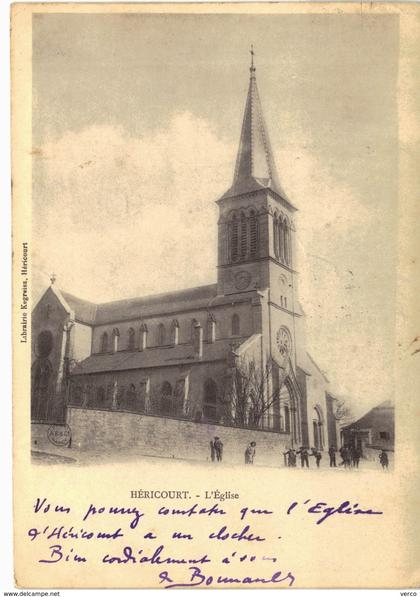 Carte postale ancienne de HERICOURT