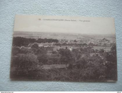 Combeaufontaine, vue générale, haute Saône