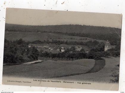 LES ENVIRONS DE VAUVILLERS HURECOURT VUE GENERALE ( CARTE GLACEE )