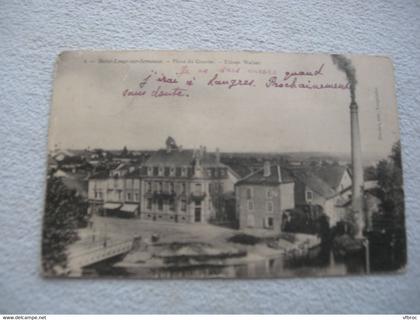 saint Loup sur Semouse, place du gravier, usines Walser, haute Saône