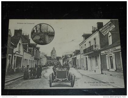 CIRCUIT DE LA SARTHE 1906 - TRAVERSEE DE CONNERRE - DOLMEN DE CONNERRE - 72 SARTHE  (Q)