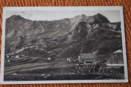 1934 CPA LE PIC DE MARCELLY VUE PRISE HOTEL DU PRAZ DE LYS S/ TANINGES P/BERNEX GENEVE SUISSE CACHET à DATE HTE SAVOIE