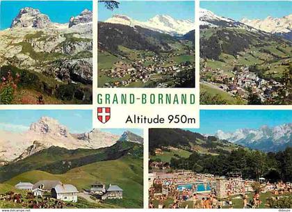 74 - Le Grand Bornand - Multivues - Blasons - CPM - Voir Scans Recto-Verso