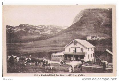 CHALET HOTEL DES ARAVIS (1498 M D'ALT) 548 (VACHES BROUTANT)