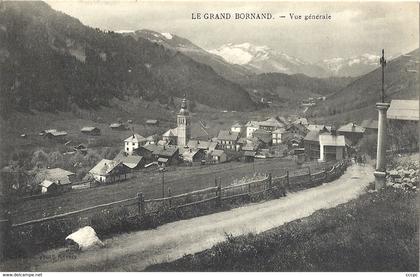 CPA Le Grand Bornand vue générale