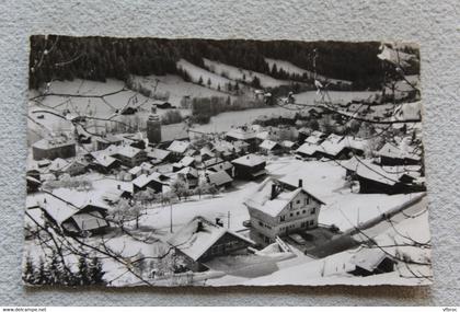 Cpsm 1966, le Grand Bornand, le village sous la neige, Haute Savoie 74