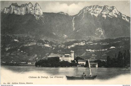 Lac d Annecy - Chateau de Duingt