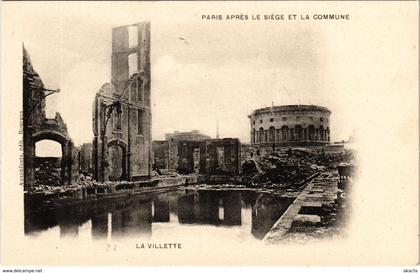 CPA PARIS La Commune. La Villette (971714)